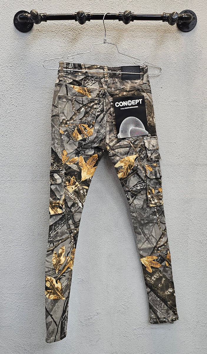 Concept LA M-008 Autumn Camo Cargo Pants – Jeanius Closet