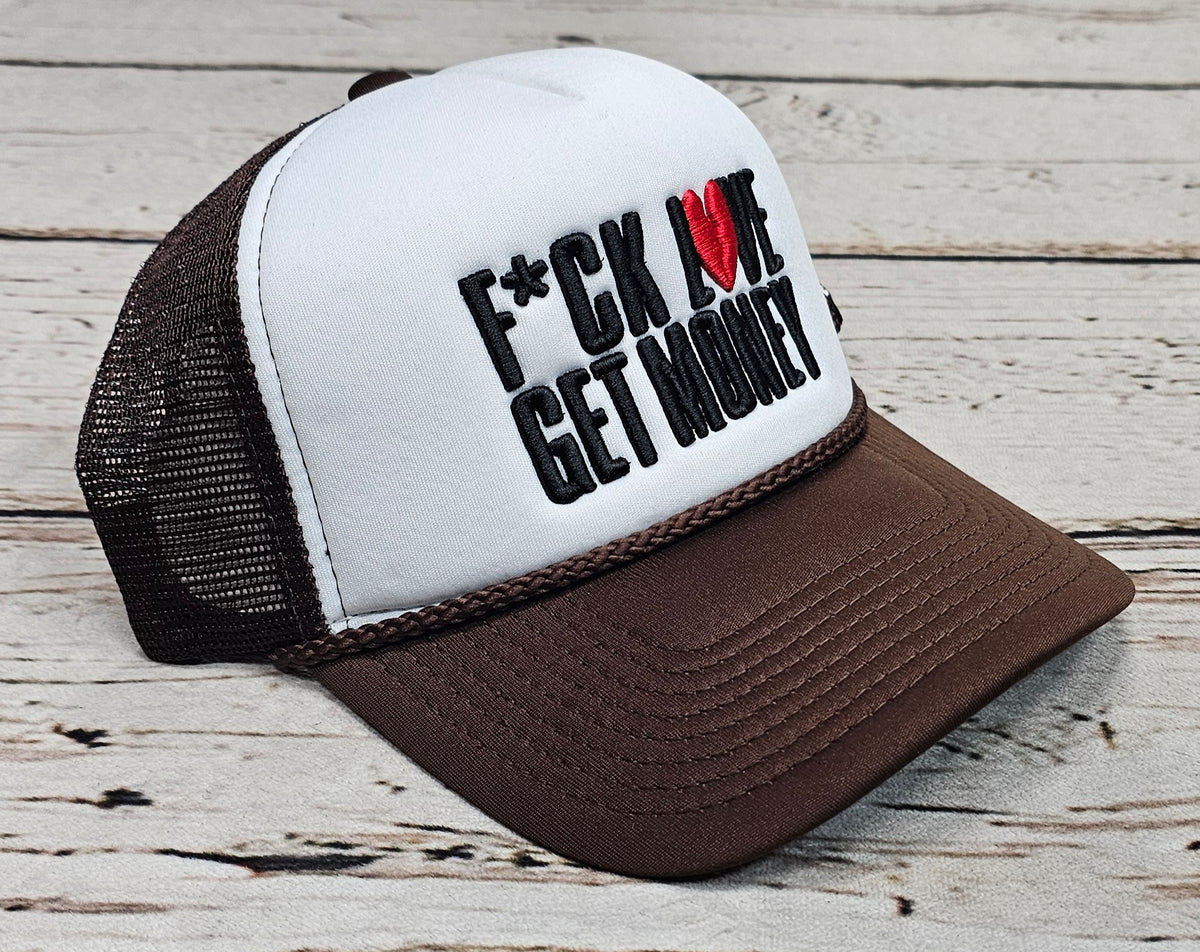 Field Grade Fuck Love Get Money Hat, Asst – Jeanius Closet