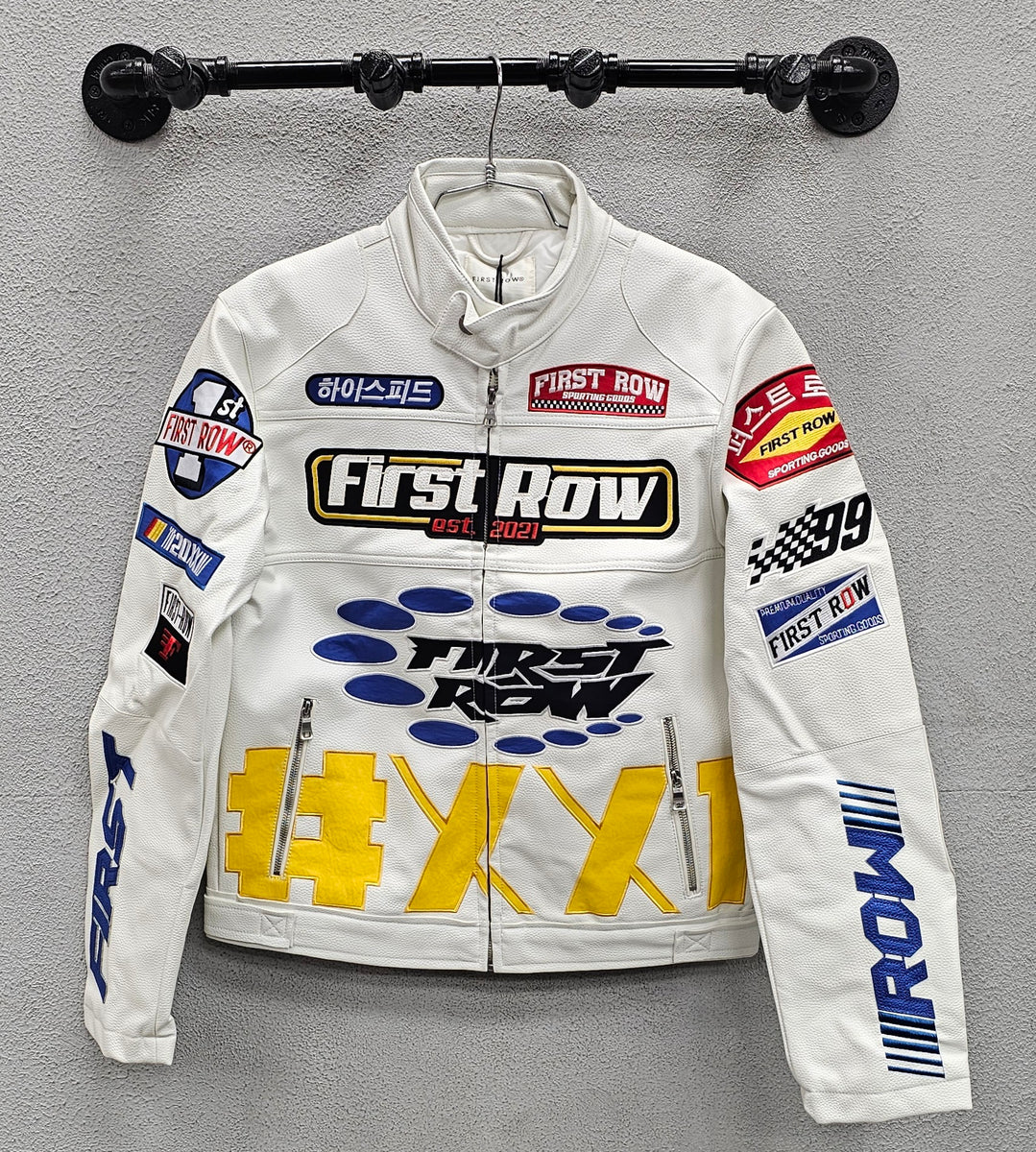First Row Racing Moto Jacket – Jeanius Closet