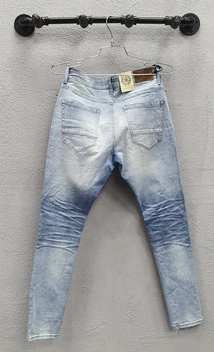 Jordan Craig Purple Jean Jacket & Jeans Set XL / 34