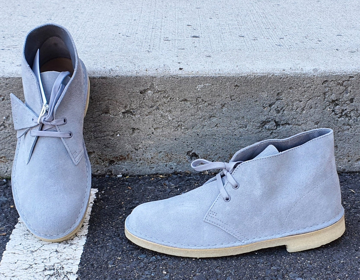 Clarks Desert Boot, Greystone Suede – Jeanius Closet - Main Image