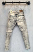 Jordan Craig JR1109 Moto Jeans, Bone White