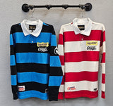 Kleep Ocean Stripe LS Rugby Polo