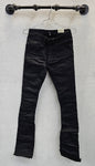 Jordan Craig JTF340 Stacked Flare Jean, Polished Black