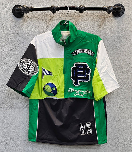 First Row Tennis Windbreaker Shirt