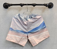 Outrank Isla Grande Photo Print Nylon Shorts