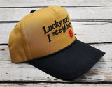 Field Grade Lucky Me I See Money Snapback Hat, Asst