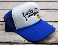 Field Grade Lucky Me I See Money Snapback Hat, Asst