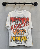 First Row Nothing Lasts Forever Tee, White