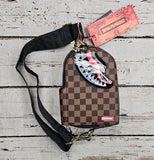 Sprayground Sharks In Paris Lenticular Sling