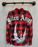 Roku Fallen Angel Plaid Buttondown, Asst