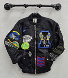 First Row MA-1 Ceoxist Multi Patches Jacket