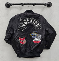 First Row MA-1 Ceoxist Multi Patches Jacket