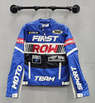 First Row Contrast Racing Moto Jacket