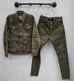 Jordan Craig JJ990R Denim Jacket, Army Green