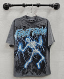 First Row Wake Up And Be Fierce Lightning Tee