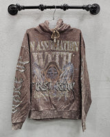 First Row Wake Up Skull Hoodie