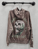 First Row Wake Up Skull Hoodie