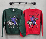 Stay Cool Rodeo Knit Sweater, Asst