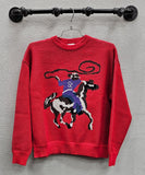 Stay Cool Rodeo Knit Sweater, Asst