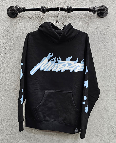 Hasta Muerte Blue Flame Hoody