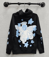 Hasta Muerte Blue Flame Hoody