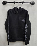 Jordan Craig 8635H Black Floral Hoodie