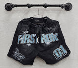 First Row Washed Bright Future Varsity Short