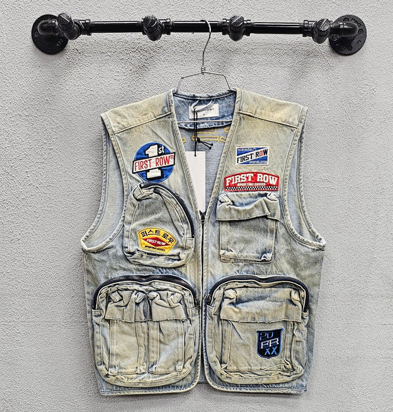 First Row Cargo Vest, Asst