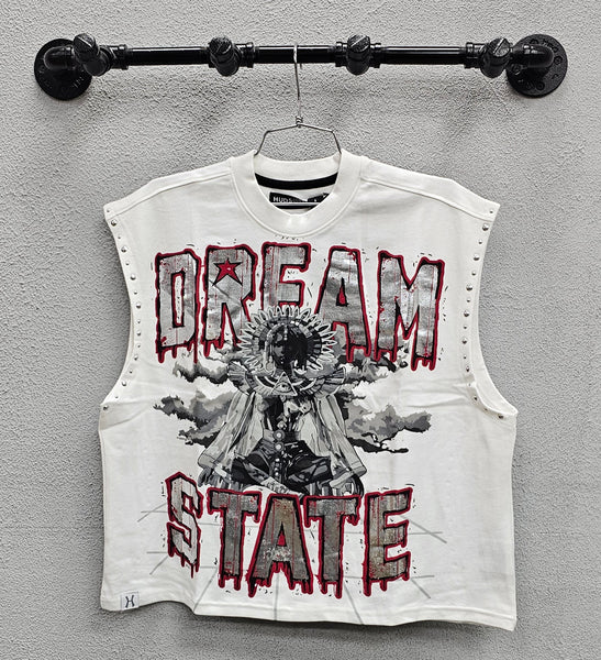 Hudson Dream State Crop Sleeveless Tee, Asst