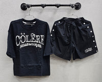 Hudson Colere Crop Tee, Asst