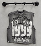 Hudson Colere Crop Sleeveless Tee, Asst