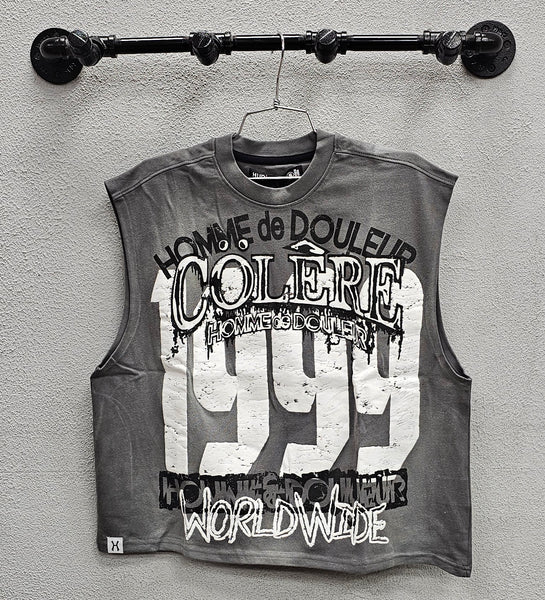 Hudson Colere Crop Sleeveless Tee, Asst