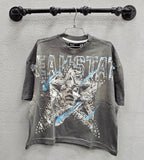 Hudson Dream State Star Crop Tee, Asst