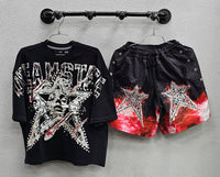 Hudson Dream State Star Crop Tee, Asst