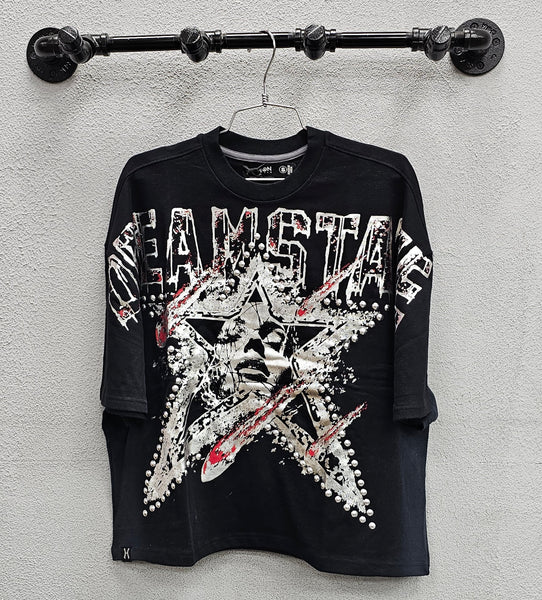 Hudson Dream State Star Crop Tee, Asst