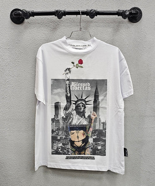 Blessed UK Libertas Crop Tee