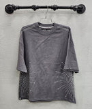Hudson Studded Oversize Tee, Asst