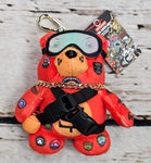 Sprayground Global Expedition Bear Keychain
