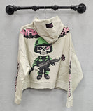 WarthBoy WB05-084 World At War Cropped Hoodie