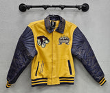 Jordan Craig 91667 Paradise Circus PU Varsity Jacket, Asst