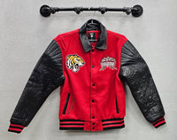 Jordan Craig 91667 Paradise Circus PU Varsity Jacket, Asst