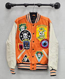 First Row Patches Varsity Jacket