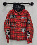 First Row Wake Up Shacket w/ Hoodie