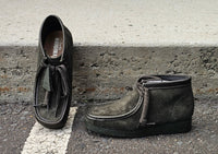 Clarks Wallabee Boot, Loden Green Suede