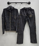 Hudson Studded Stackpants, Asst
