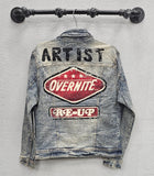 Jordan Craig JJ2339 Artist Denim Jacket w/ Crystals