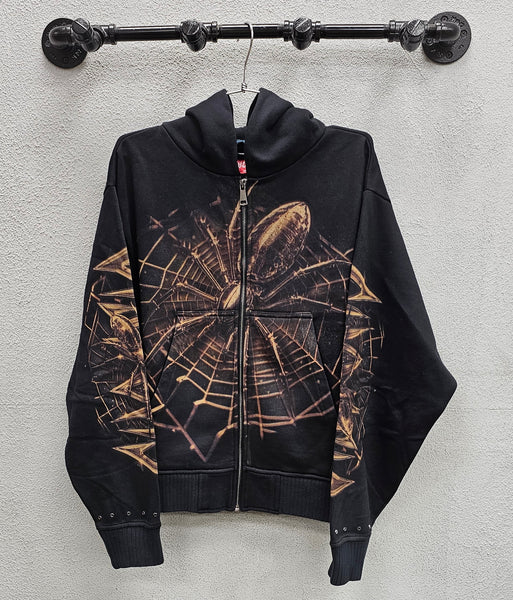 Chosen Spider Zip Up Hoodie, Asst