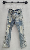 Preme PR-WB-1554 Western Stacked Denim, Indigo