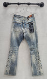 Preme PR-WB-1554 Western Stacked Denim, Indigo